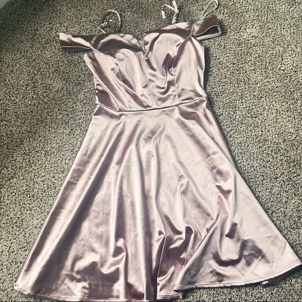 rose gold dress